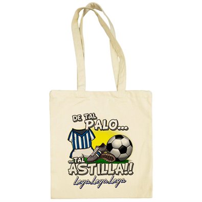 Bolsa de tela De tal palo tal astilla Leganés fútbol