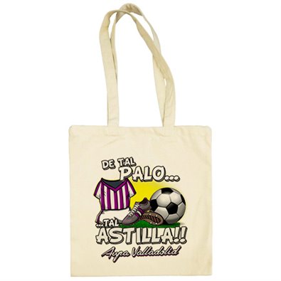 Bolsa de tela De tal palo tal astilla Valladolid fútbol