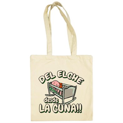 Bolsa de tela del Elche desde la cuna