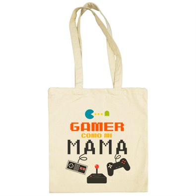 Bolsa de tela Gamer como mamá
