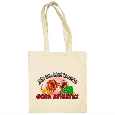 Bolsa de tela Gora Athletic niño y león