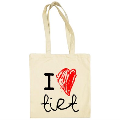 Bolsa de tela I Love tiet