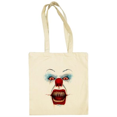 Bolsa de tela IT payaso