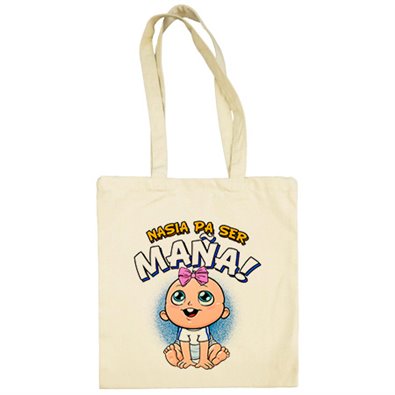 Bolsa de tela nacida para ser Maña Zaragoza fútbol