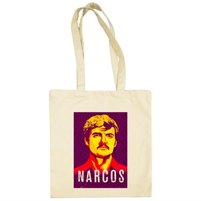 Bolsa de tela Narcos Javier Peña