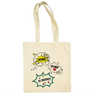 Bolsa de tela Papa dime te quiero