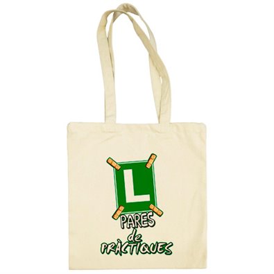 Bolsa de tela Pares de pràctiques