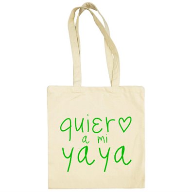 Bolsa de tela Quiero a mi yaya