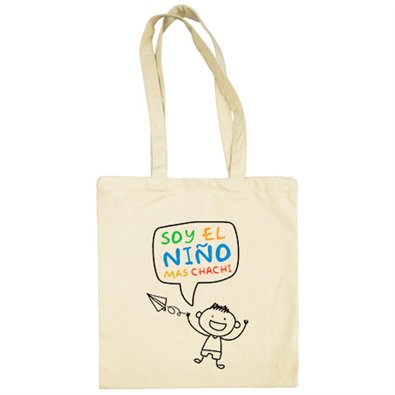Bolsa de tela Soy el niño mas chachi