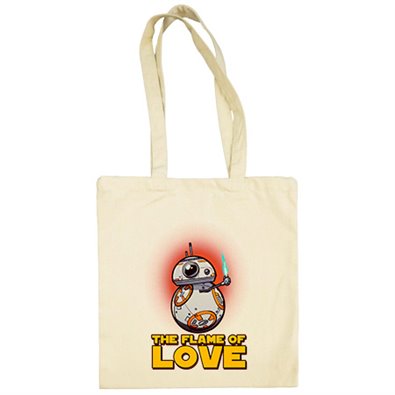 Bolsa de tela Star Wars BB8 The Flame Of Love