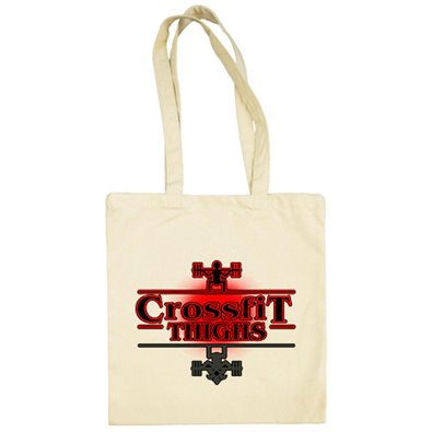 Bolsa de tela Stranger Things Crossfit Thighs