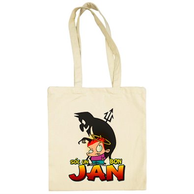 Bolsa de tela Sóc un bon jan