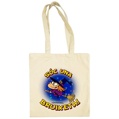 Bolsa de tela Sóc una bruixeta