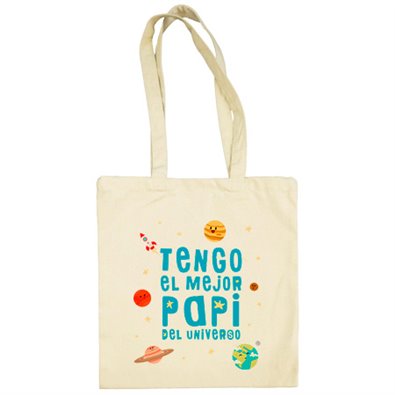 Bolsa de tela Tengo el mejor papi del universo