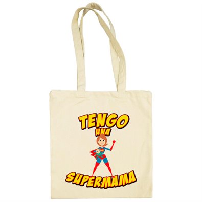 Bolsa de tela Tengo una Supermamá
