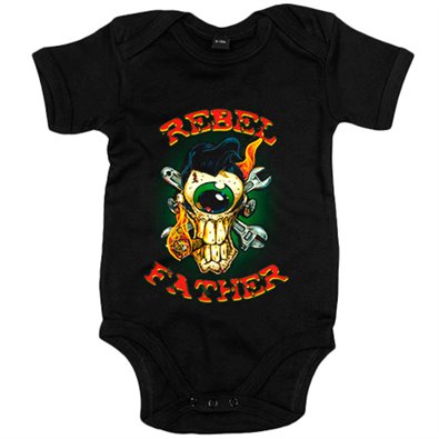 Body bebé Rebel Father padre rebelde