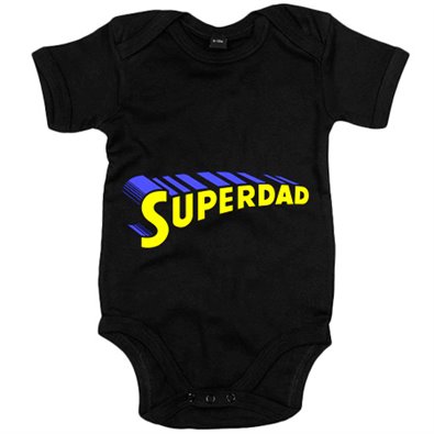 Body bebé Superdad logo