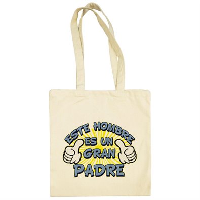 Bolsa de tela éste hombre es un gran padre
