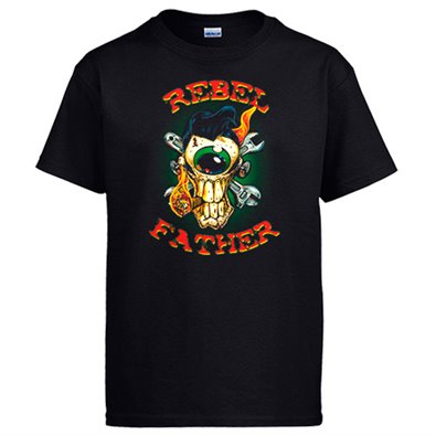 Camiseta Rebel Father padre rebelde