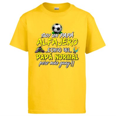 Camiseta soy un papá Alfajero como un papá normal pero más guay