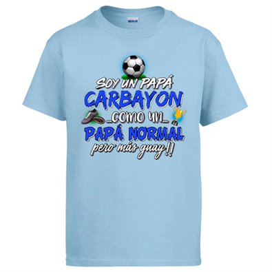 Camiseta soy un papá Carbayón como un papá normal pero más guay