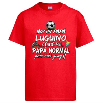 Camiseta soy un papá Luguiño como un papá normal pero más guay