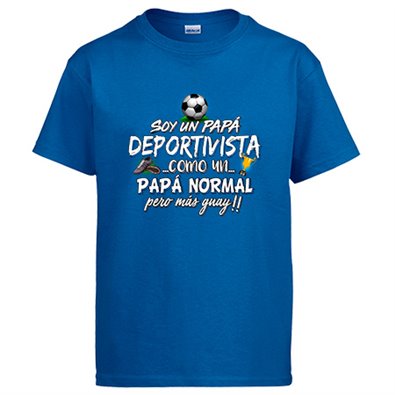 Camiseta soy un papá Deportivista como un papá normal pero más guay