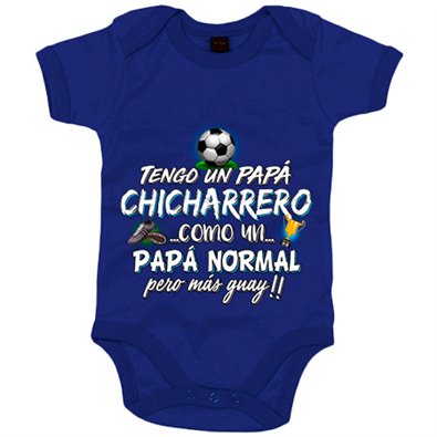 Body bebé tengo un papá Chicharrero como un papá normal pero más guay