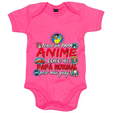 Body bebé tengo un papá Anime Otaku como un papá normal pero más guay