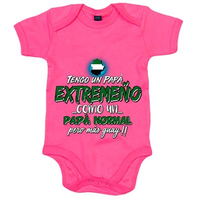 Body bebé tengo un papá extremeño como un papá normal pero más guay