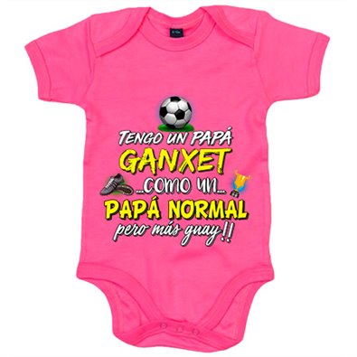 Body bebé tengo un papá Ganxet como un papá normal pero más guay