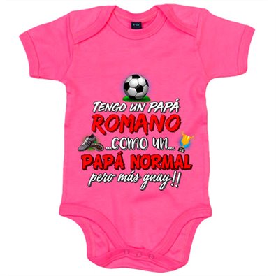 Body bebé tengo un papá Romano como un papá normal pero más guay