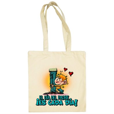 Bolsa de tela El día del padre es cada día