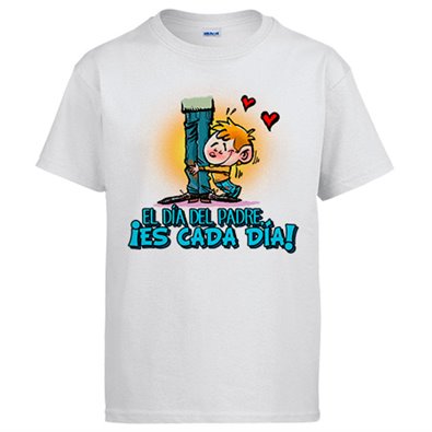 Camiseta El día del padre es cada día