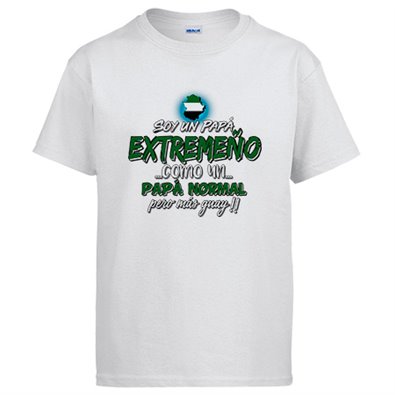 Camiseta soy un papá extremeño como un papá normal pero más guay