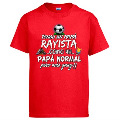 Camiseta tengo un papá Rayista como un papá normal pero más guay