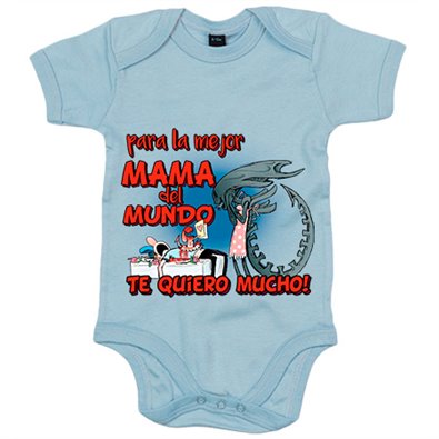 Body bebé para la mejor mamá del Mundo te quiero mucho
