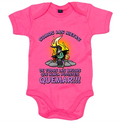 Body bebé somos las nietas de todas las brujas que nunca pudisteis quemar