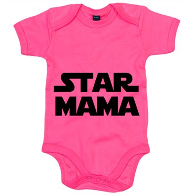 Body bebé Star Mama madre friki Star Wars