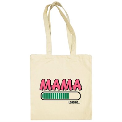 Bolsa de tela Mamá Loading regalo embarazada