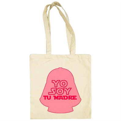 Bolsa de tela Star Wars Yo soy tu madre Darth Vader