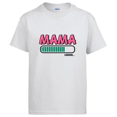 Camiseta Mamá Loading regalo embarazada