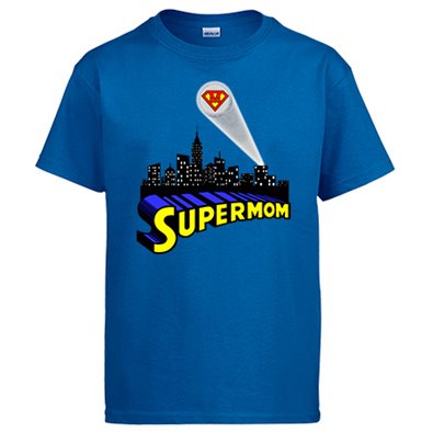 Camiseta Supermom regalo madre friki