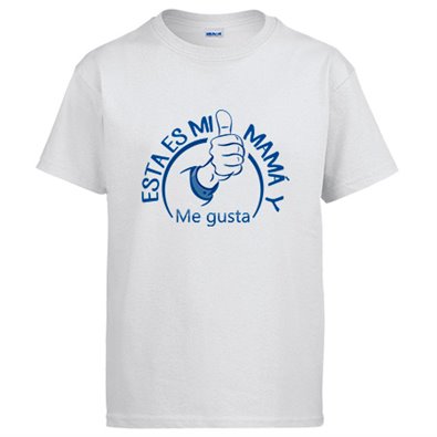 Camiseta esta es mi mamá y Me gusta