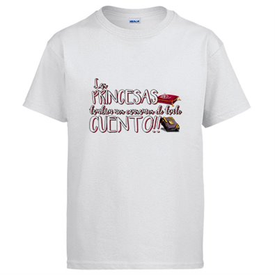 Camiseta Las princesas también nos cansamos de tanto cuento