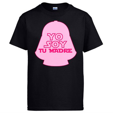 Camiseta Star Wars Yo soy tu madre Darth Vader