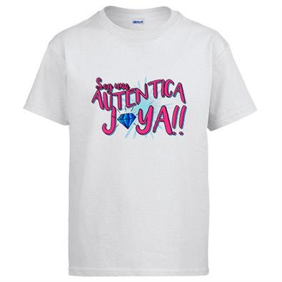 Camiseta soy una auténtica joya
