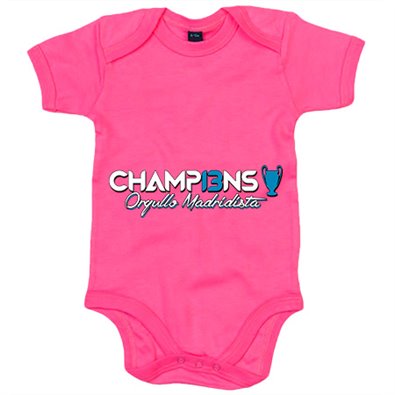 Body bebé Champ13ns Orgullo Madridista