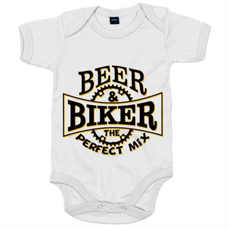 Body bebé Beer Biker