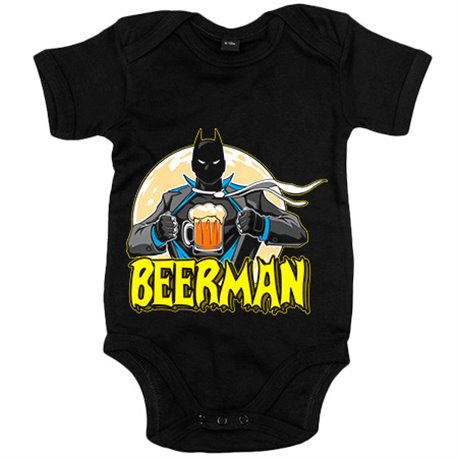Body bebé Beerman Batman cervezero